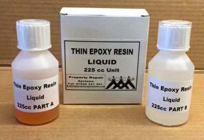 Ultra Thin Epoxy Resin for repairing hollow tiles