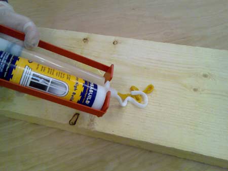 Wood hardener liquid and Epoxy Wood Filler for repairing 