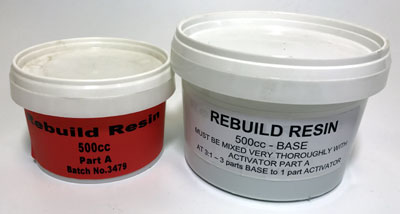Rebuild Resin in pots, rather than cartridges